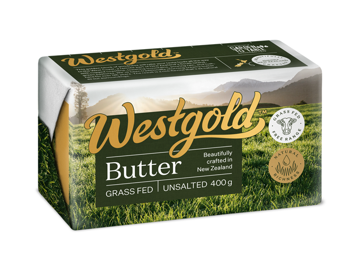 Unsalted NZ Butter, Grass Fed New Zealand Butter