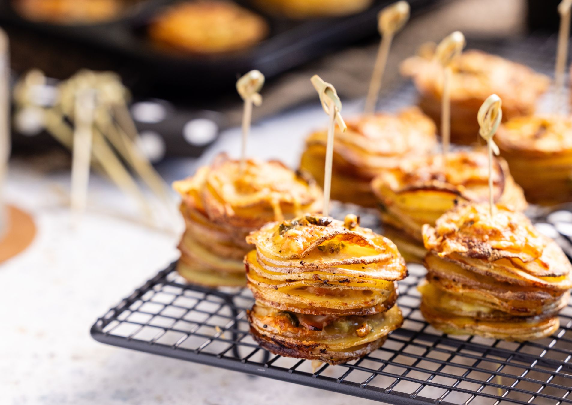 Parmesan, Jalapeño and Bacon Potato Stacks | Westgold NZ